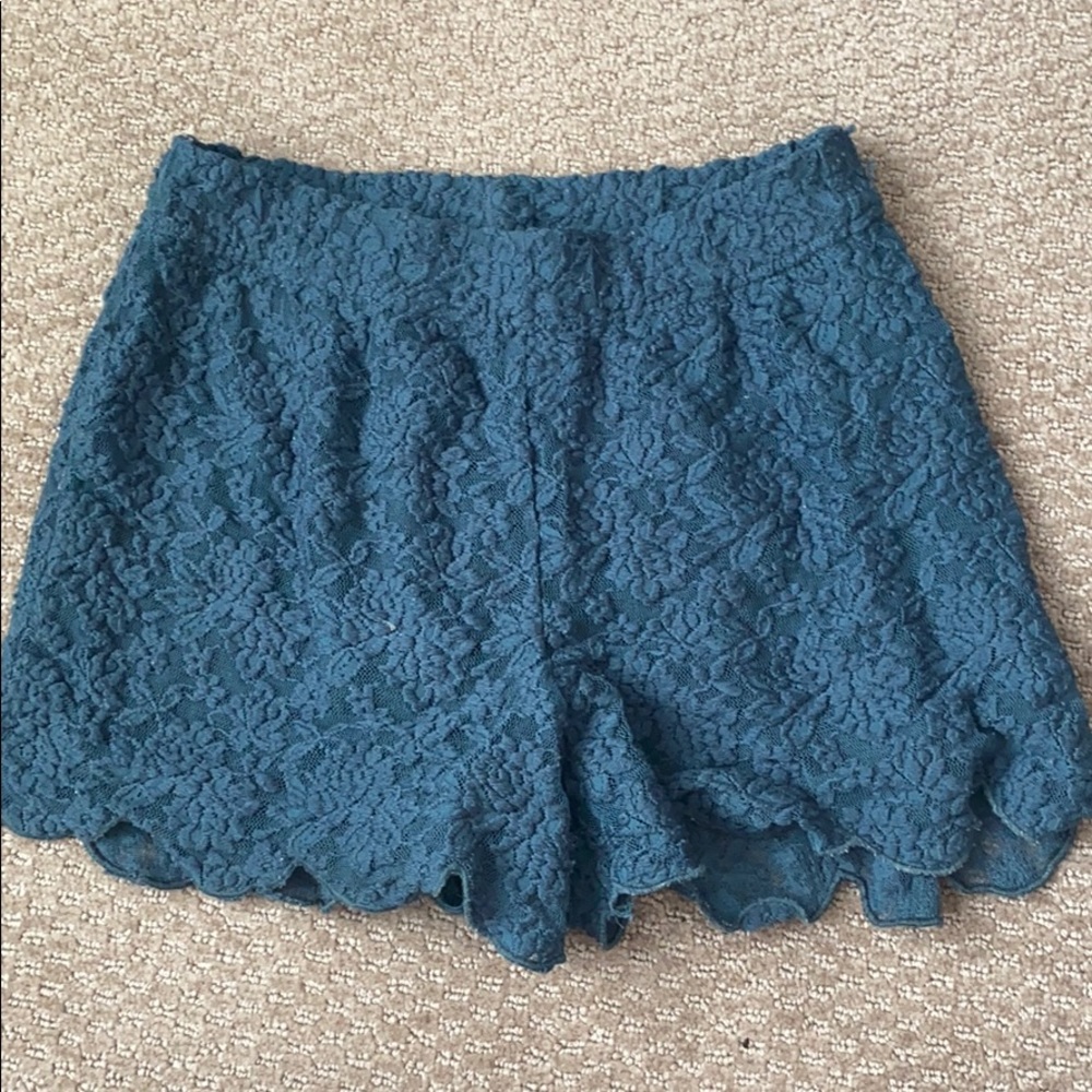 Free people lace shorts